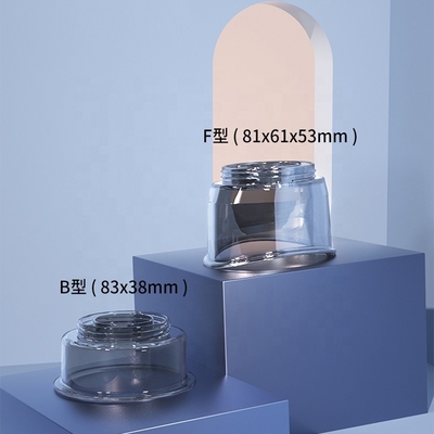 Dia.83x38mm Dunkelgraue Kunststoffmassage-Cupping-Tools für eine effektive Cupping-Therapie