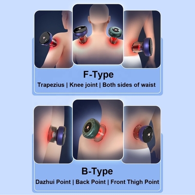 Dia.83x38mm Dunkelgraue Kunststoffmassage-Cupping-Tools für eine effektive Cupping-Therapie