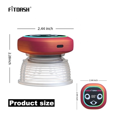 7w Nennleistung ABS Silicone Smart Dynamic Cupping Therapy Set für Ganzkörperentlastung