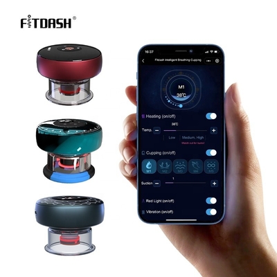 ABS PC Fitdash Smart Cupping Machine für Arm Bauch Bein Vakuum Saugmassage Tasse Set