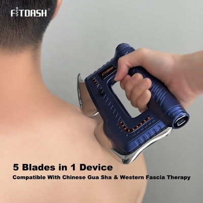 Fitdash NMES Elektro-Faszienmassager-Messer mit Typ-C-Power-Modus und Tastensteuerung