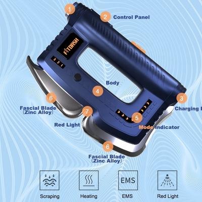 Fitdash Elektrische Tiefe Gewebe Massager Physiotherapie Werkzeug Elektrische Gua Sha Scraper