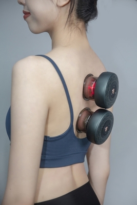 Produktgröße 94*94*72mm Cupping Therapy Massager mit chinesischen Hijama Bechern und rotem Licht