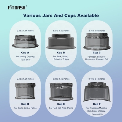 320mm*230mm*80mm Fitdash Smart Vakuumtherapie Maschine für Körper Hals Schulter Rücken Bein