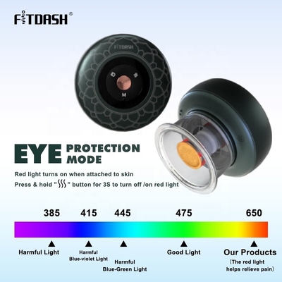 Wirksame Körpertherapie mit Fitdash Portable Electric Cupping Device und LED-Licht