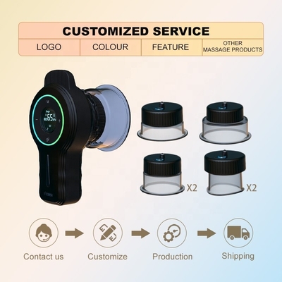 ODM/OEM-Unterstützung Fitdash Portable Electric Cupping Set für Physiotherapiesitzungen