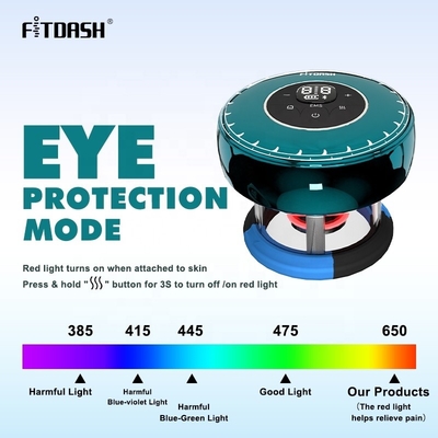 Klasse II Fitdash TENS Pulsierende und vibrierende Bechermaschine mit Rotlichttherapie