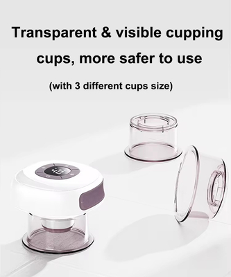 Fitdash Digital Meridian Cupping Device Cupping Therapy mit einer Saugintensität von -60-0 kPa