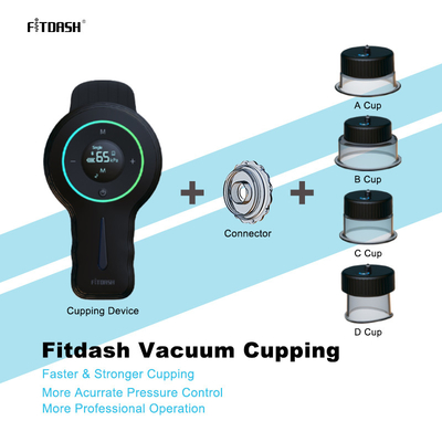 Typ-C-Power-Modus Elektrische Cupping-Therapie-Massager für das Schaben und Hijama-Cupping