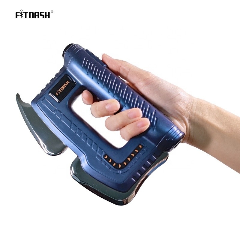 Fitdash NMES Elektro-Faszienmassager-Messer mit Typ-C-Power-Modus und Tastensteuerung
