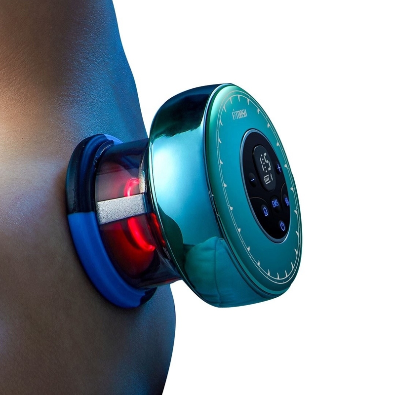 9 Modus EMS und 5 Heizmodus Elektrische Schraub-Cupping-Therapie-Maschine für Fitdash Smart Red Light