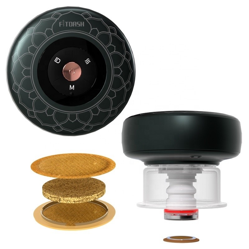 Typ C 5V-2A Ladeanschluss Fitdash Smart Cupping Massager mit Moxibustionsbehandlung