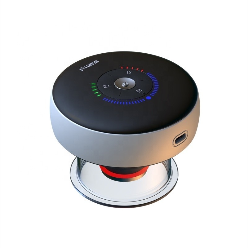 Fitdash Rotlicht Heizung Smart Cupping Massager mit Tastenkontrolle Unterstützung OEM / ODM