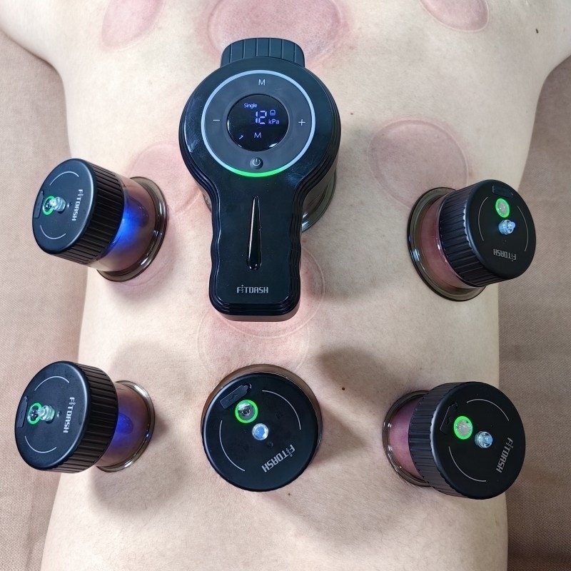 Körperkraft Typ-C Intelligente Atem-Cupping-Therapie mit starker Saugkraft und Vakuum