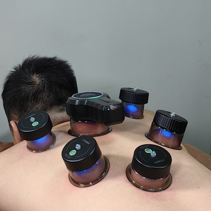 Smart Cupping Massager 320mm*230mm*80mm Größe Fitdash Elektrische Cupping Therapie Set