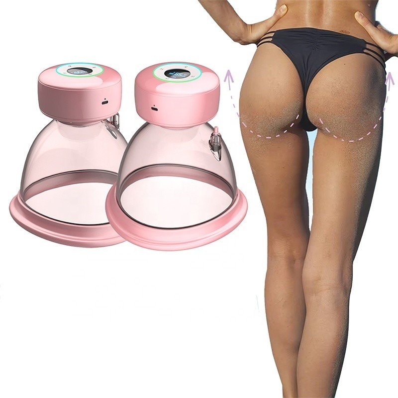 Fitdash Brustmassager Vakuumtherapie Hintern Lift Maschine mit 3,7V/1500mAh Batteriekapazität
